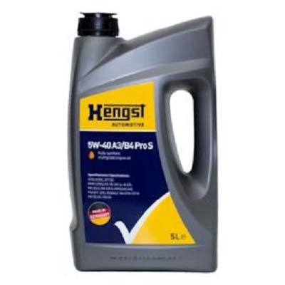 Масло моторное Hengst A3/B4 Pro S 5W-40 5л HENGST FILTER 543800000