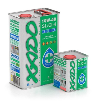Масло моторное XADO Atomic Oil 10W-40 SL/CI-4 1л (жесть) Xado XA24109