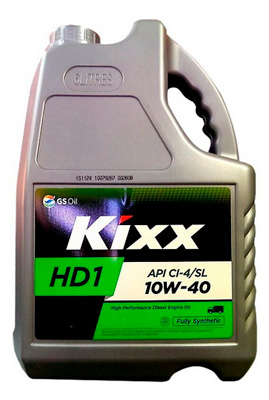 Масло моторное Kixx HD1 10W-40 5л KIXX L2061350E1