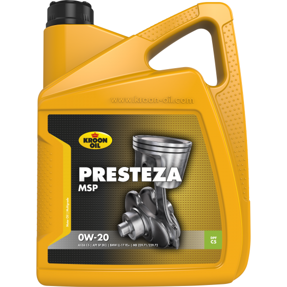 Масло моторное Kroon-Oil Presteza MSP 0W-20 5 л 36497 KROON-OIL 36497