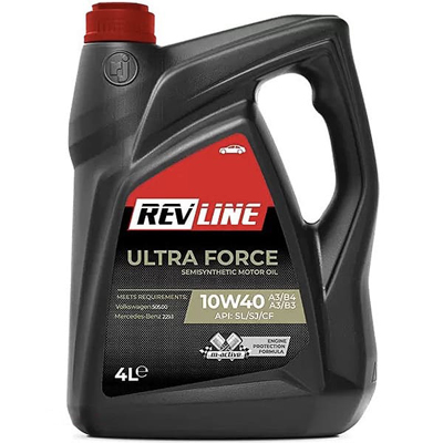 Масло моторное Revline Ultra Force Semisynthetic 10W-40 4л Revline RUF10404