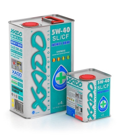 Масло моторное XADO Atomic Oil 5W-40 SL/CF 1л (жесть) Xado XA24106