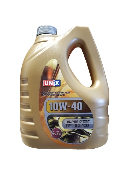 Масло моторное Unix Turbo Diesel 10W-40 4,7 л UNIX 1795