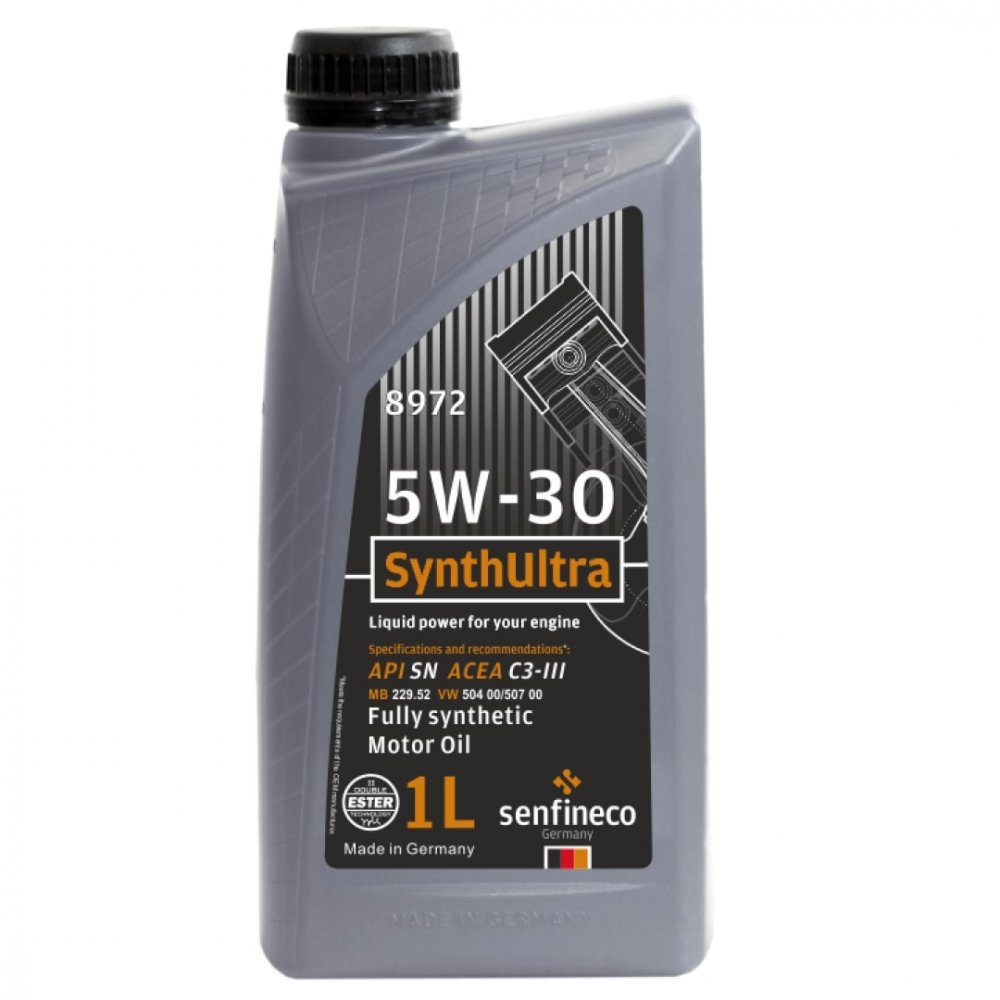 Масло моторное Senfineco SynthUltra Longlife III 5W-30 SN C3 1 л SENFINECO 8972