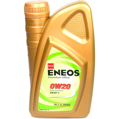 Масло моторное Eneos Premium Ultra 0W-20 1л ENEOS 0W20PRULTRA1L