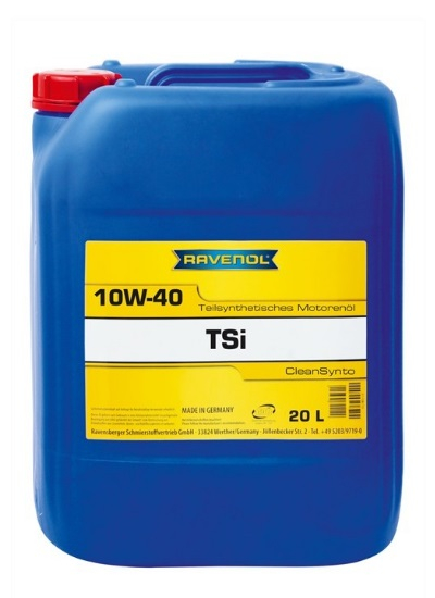 Моторное масло RAVENOL 4014835724129 TSI 10W-40 20л RAVENOL 4014835724129