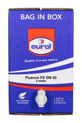 Масло моторное Eurol Fluence FE BAG IN BOX 5W-30 20л Eurol 5W30FLUENCEFEBAGINBOX20L