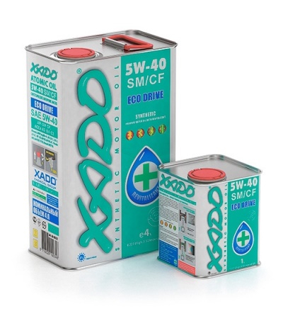 Масло моторное XADO Atomic Oil 5W-40 SM/CF 1л (жесть) Xado XA24122