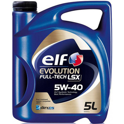 Масло моторное Elf Эльф Evolution Full-Tech LSX 5W-40 5л Elf 194892