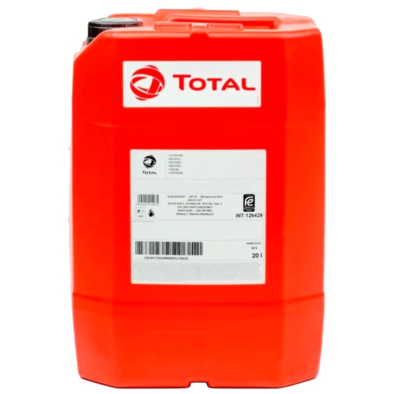 Масло моторное Total RUBIA TIR 7400 10W-40 20л 215828 Total 215828