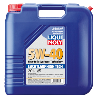 Масло моторное Liqui Moly Leichtlauf High Tech 5W-40 20л Liqui Moly 3867