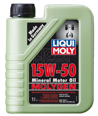 Масло моторное Liqui Moly Molygen 15W-50 1л LIQUI MOLY 2538