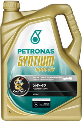 Масло моторное Petronas Syntium 3000 AV 5W-40 5л SYNTIUM 18285019