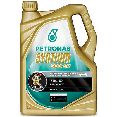 Масло моторное Petronas Syntium 5000 DM 5W-30 5л SYNTIUM 19985019