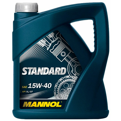 Масло моторное Mannol Standart 15W-40 5л Mannol 95822