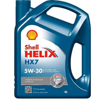 Масло моторное Shell Helix HX7 5W-30 4 л 550040304 SHELL 550040304