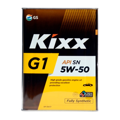 Масло моторное Kixx G1 Plus 5W-50 4л KIXX L210344TE1