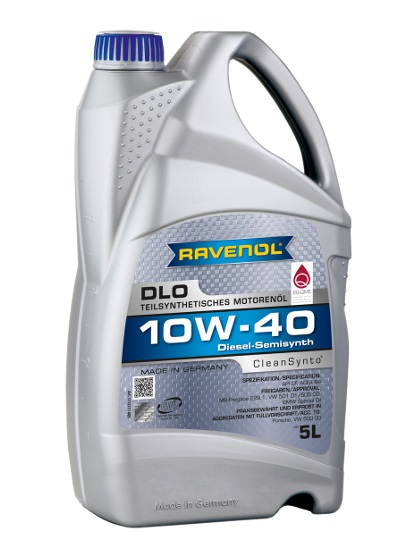 Моторное масло RAVENOL 4014835724259 DLO 10W-40 5л RAVENOL 4014835724259