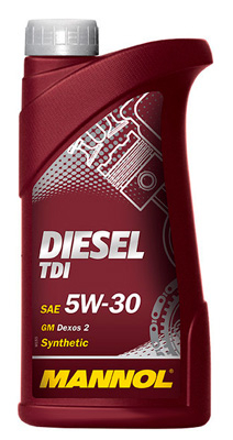 Масло моторное Mannol Diesel TDI 5W-30 1л Mannol 97766