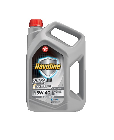 Моторное масло Texaco HAVOLINE ULTRA S 5W-40 4л TEXACO 801339MHE