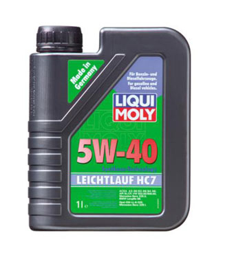 Масло моторное Liqui Moly Leichtlauf HC7 5W-40 1л LIQUI MOLY 2308
