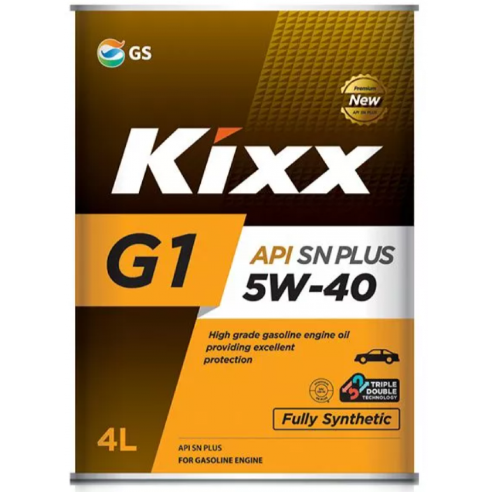 Масло моторное Kixx G1 SN Plus 5W-40 4 л KIXX L210244TR1