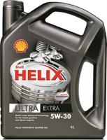 Масло моторное Shell Helix Ultra Extra 5W-30, 4л SHELL Extra5W304L