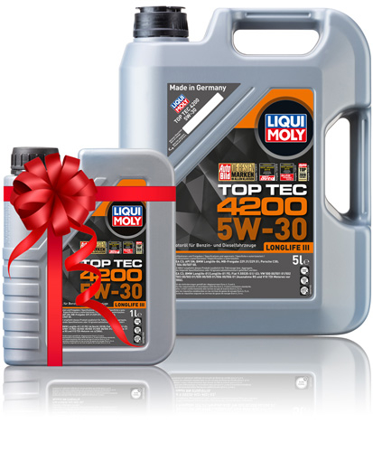 Масло моторное Liqui Moly TOP TEC 4200 5W-30 5+1л (комплект) Liqui Moly 89738972