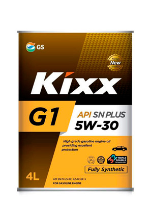 Масло моторное Kixx G1 Plus 5W-30 L2101440E1 4л KIXX L2101440E1