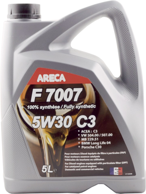 Масло моторное Areca F7007 5W-30 C3 5л Areca 11172