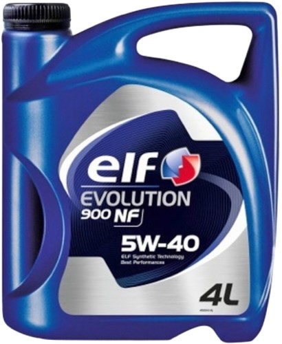 Масло моторное Elf Эльф Evolution 900 NF 5W-40 4 л ELF 213909