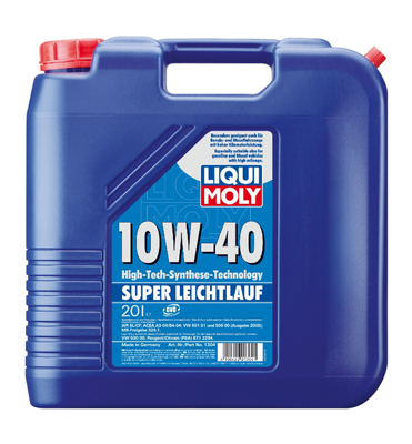 Масло моторное Liqui Moly Super Leichtlauf 10W-40 20л Liqui Moly 1304