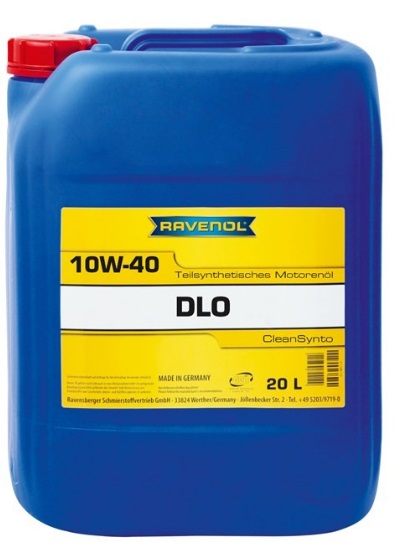 Моторное масло RAVENOL 4014835724228 DLO 10W-40 20л RAVENOL 4014835724228