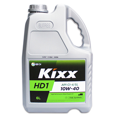 Масло моторное Kixx HD1 10W-40 6л KIXX L2061360E1