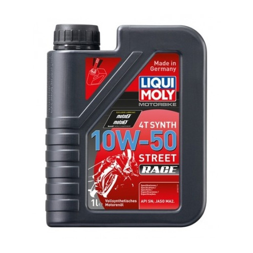 Масло моторное Liqui Moly 1502 4T Synth 10W-50 Street Race 1л LIQUI MOLY 1502
