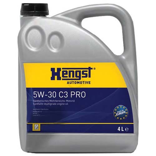 Масло моторное Hengst 5W-30 C3 Pro 4л HENGST FILTER 530800000