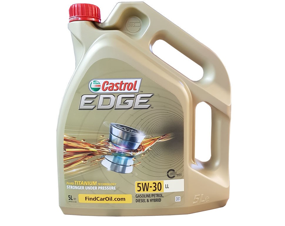 Масло моторное Castrol Кастрол Edge LL 5W-30 5 л 15669E CASTROL 15669E