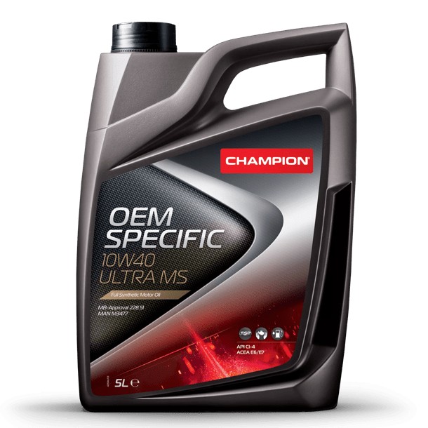 Масло моторное Champion Specific 10W-40 Ultra MS 8208010 5 л CHAMPION OIL 8208010