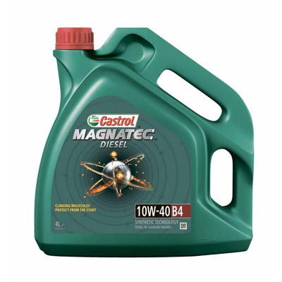 Масло моторное Castrol Кастрол Magnatec Diesel B4 10W-40 4л CASTROL 156ED8