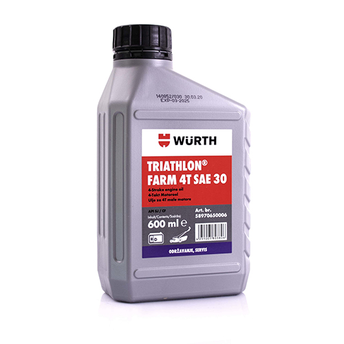 Масло моторное WURTH 58970650006 Triathlon FARM SAE 30 600мл WURTH 58970650006