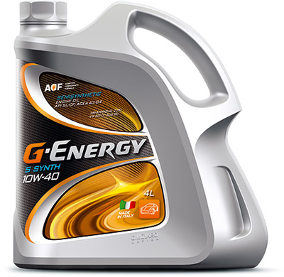 Масло моторное G-Energy S Synth 10W-40 4л G-ENERGY 253140158