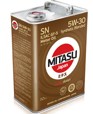 Моторное масло Mitasu SN 5W-30 5л Mitasu MJ1205