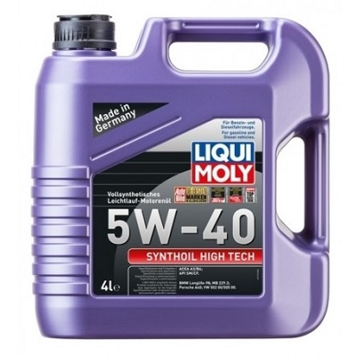 Масло моторное Liqui Moly SYNTHOIL HIGH TECH 5W-40 5л Liqui Moly 1856