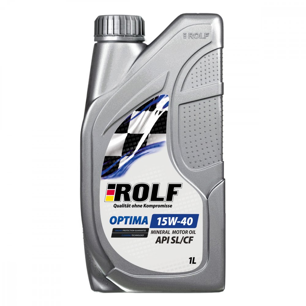 Масло моторное Rolf Optima 15W-40 SL/CF 1 л ROLF 322236