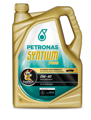 Масло моторное Petronas Syntium 7000 0W-40 5л SYNTIUM 70001M12EU