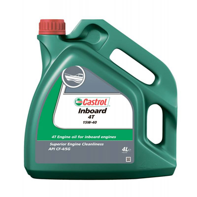 Масло моторное Castrol Кастрол Inboard 4T 15W-40 4л CASTROL 4566540090