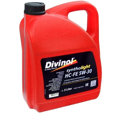 Масло моторное DIVINOL 49260K007 Syntholight HC-FE 5W-30 5л DIVINOL 49260K007