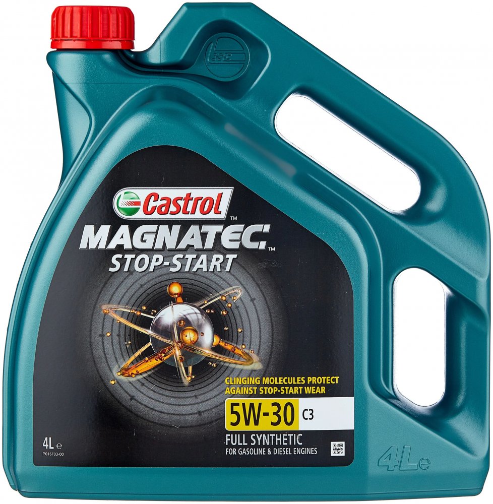 Масло моторное Castrol Кастрол Magnatec Stop-Start 5W-30 C3 15D610 4 л CASTROL 15D610