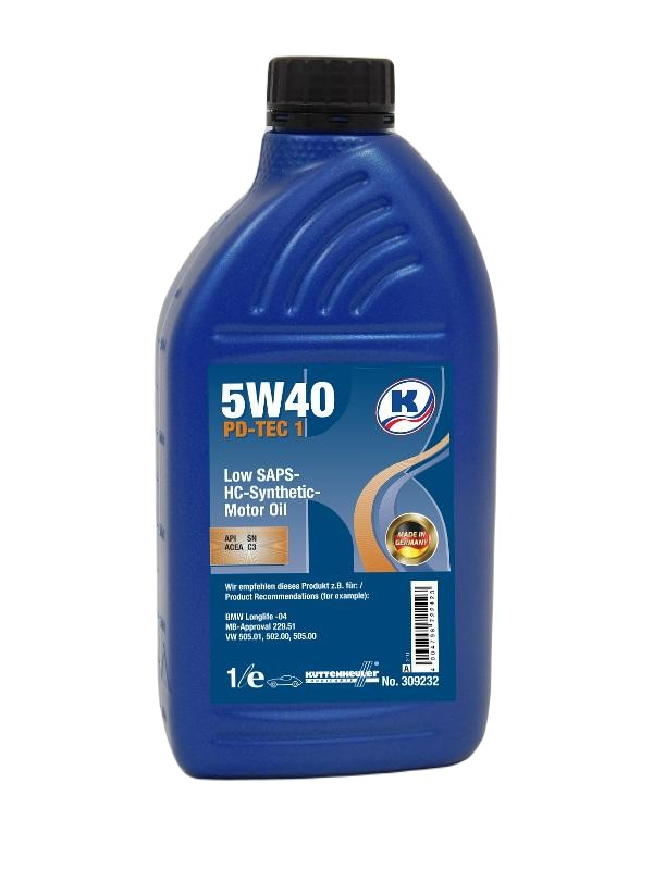 Масло моторное Kuttenkeuler PD-Tec 1 5W-40 1 л KUTTENKEULER 309232