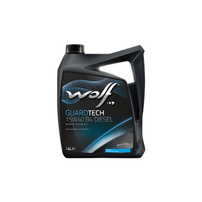 Масло моторное Wolf Вольф GuardTech B4 DIESEL 15W-40 4л 261364 WOLF 261364
